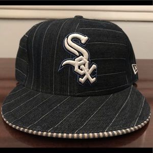 Chicago White Sox New Era Denim Cap. Size 7 1/4